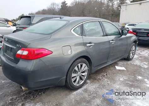 2012 Infiniti M37X z USA, uszkodzony, nr VIN JN1BY1AR0CM390005